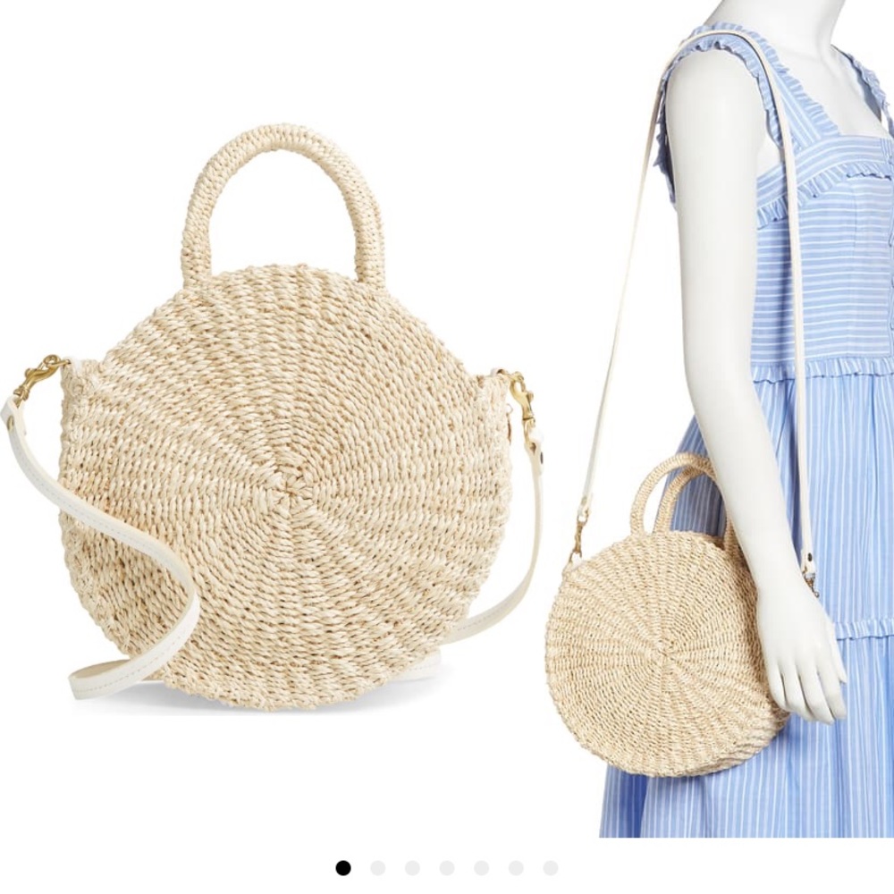 Clare V Moyen Woven Crossbody Bag